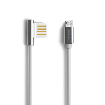 Дата-кабель USB 2.1A для micro USB пенал металл Remax Emperor RC-054m 1м 