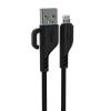 Дата-кабель USB 2.4A для Lightning 8-pin More choice K81i ПВХ 2м