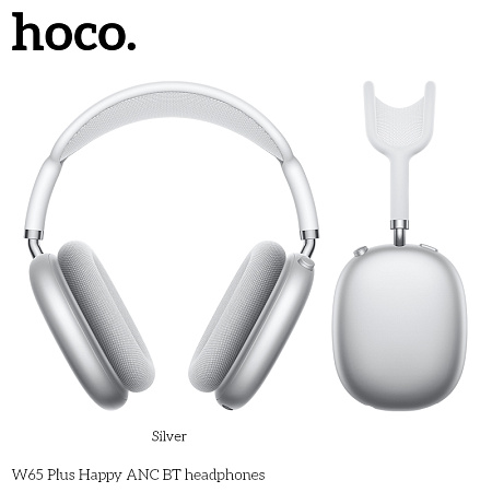 Bluetooth-наушники полноразмерные Bluetooth 5.4 400mah Hoco W65 Plus с шумоподавлением ANC 