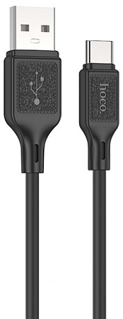 Дата-кабель USB 3.0A для Type-C Hoco X90 силикон 1м