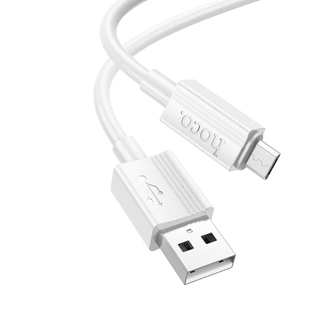 Дата-кабель USB 2.4A для micro USB Hoco X107 ПВХ 1м