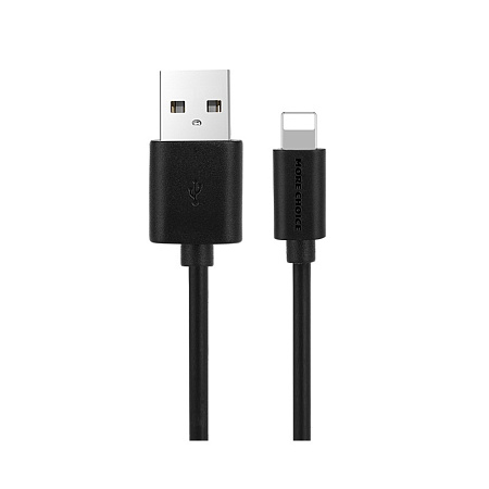 Дата-кабель USB 2.4A для Lightning 8-pin More choice K13i TPE 1м