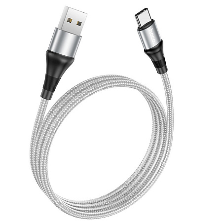 Дата-кабель USB 3.0A для Type-C Hoco X50 нейлон 1м