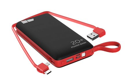 Внешний аккумулятор 20000mAh Smart 2USB 2.1A More choice PB42S-20