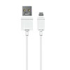 Дата-кабель USB 2.4A для Lightning 8-pin More choice K67i ПВХ 1м