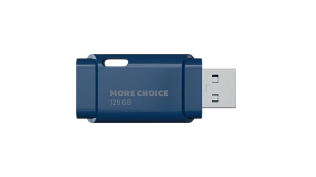 Флеш накопитель памяти USB 128GB 2.0 More Choice MF128