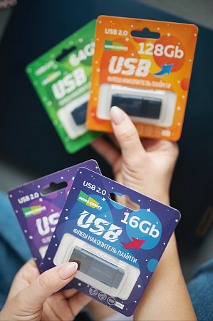 Флеш накопитель памяти USB 128GB 2.0 More Choice MF128