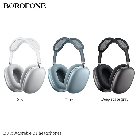 Bluetooth-наушники полноразмерные Bluetooth 5.4 400mah Borofone BO35