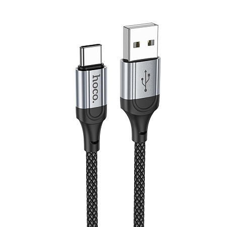 Дата-кабель USB 3.0A для Type-C Hoco X102 нейлон 1м