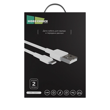 PURE Дата-кабель USB 2.0A для Type-C More choice K19a TPE 2м