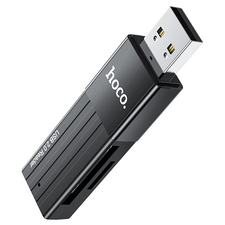 Переходник USB-TF/SD USB 2:0-480 Мбит/с Hoco HB20