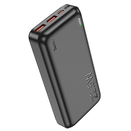 Внешний аккумулятор 20000mAh 2USB+ Type-C 3.0A PD 22.5W c LED-индикатором Hoco J101A