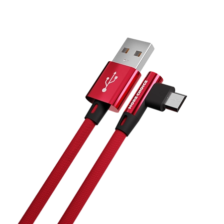 Дата-кабель USB 2.1A для micro USB More choice K27m нейлон 1м