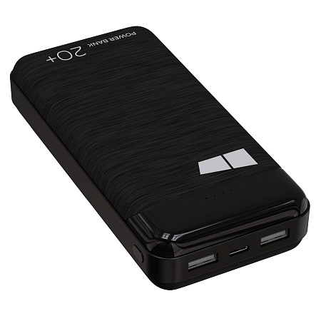 Внешний аккумулятор 20000mAh 2USB 2.1A More choice PB33-20