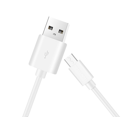 Дата-кабель USB 2.4A для micro USB More choice K13m TPE 1м