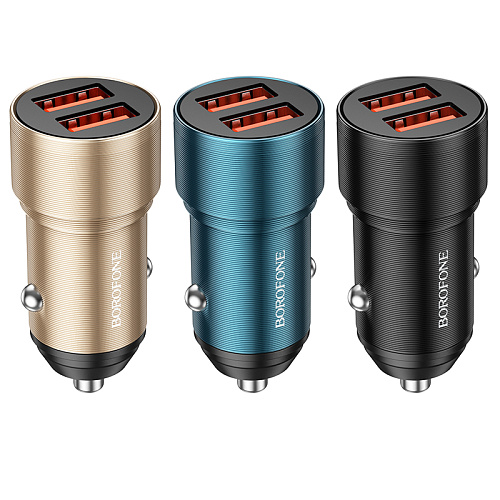 АЗУ 2USB 2.4A 12W Borofone BZ19
