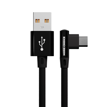 Дата-кабель USB 2.1A для micro USB More choice K27m нейлон 1м