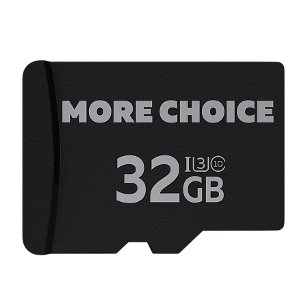 Карта памяти 32Gb Micro-SD More choice Class10 V10 MC32